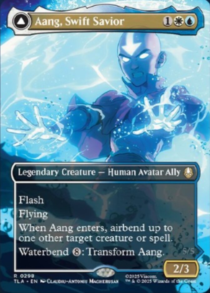 Aang, Swift Savior // Aang and La, Ocean's Fury