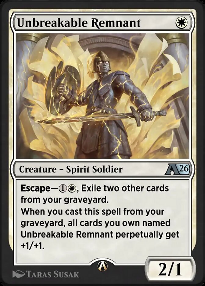 Unbreakable Remnant