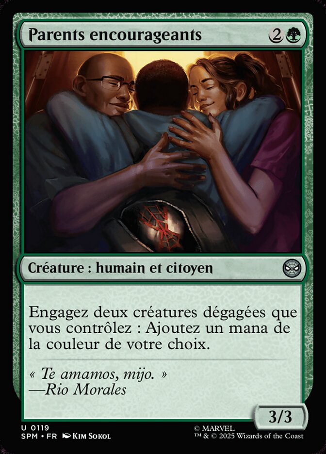 Parents encourageants