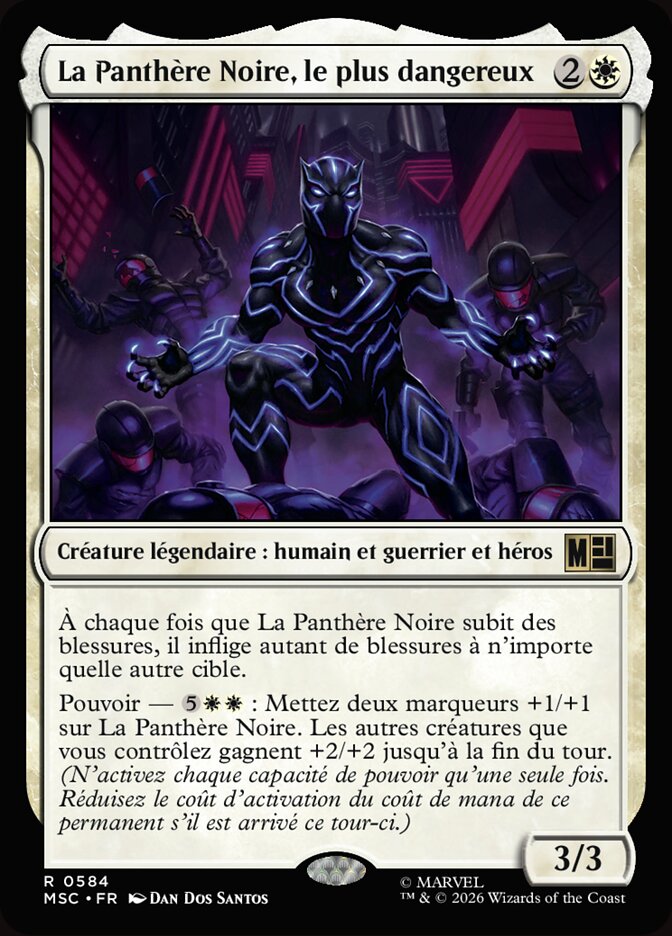 La Panthère Noire, le plus dangereux