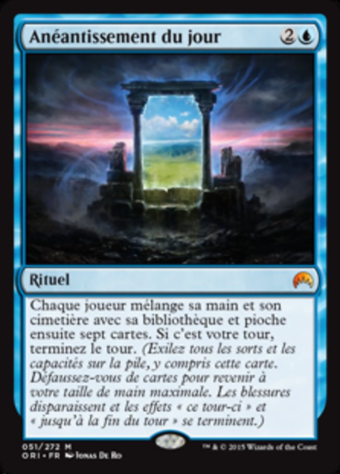 Anéantissement du jour