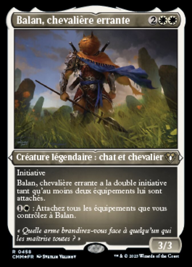 Balan, chevalière errante