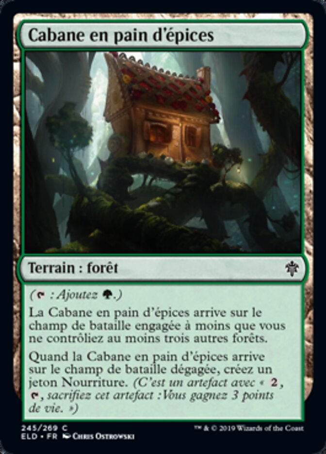 Cabane en pain d'épices