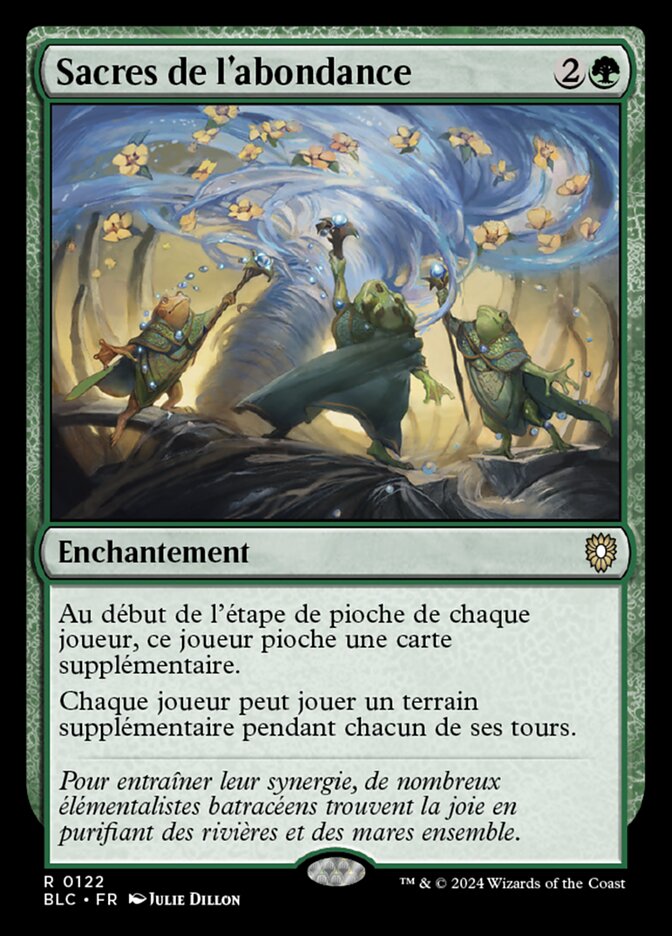 Sacres de l'abondance