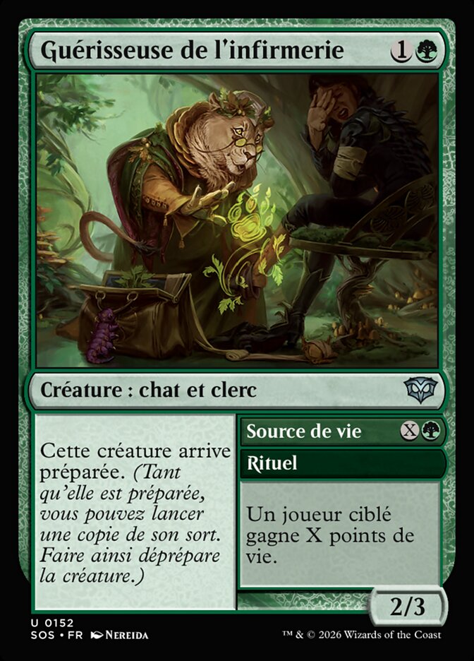 Guérisseuse de l'infirmerie
