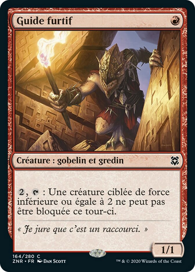 Guide furtif