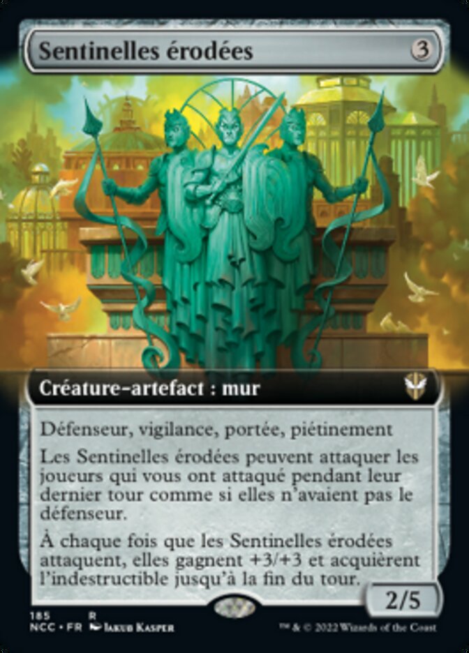 Sentinelles érodées