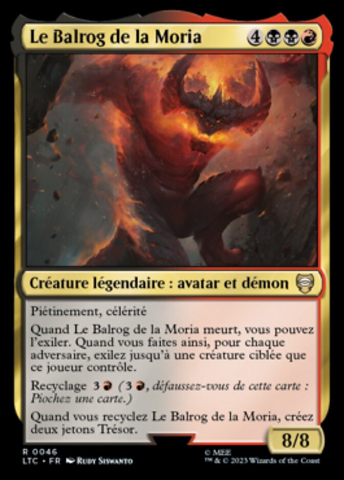 Le Balrog de la Moria