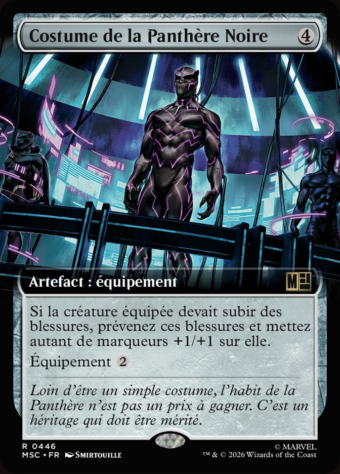 Costume de la Panthère Noire