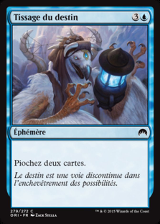Tissage du destin