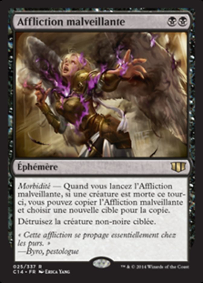 Affliction malveillante