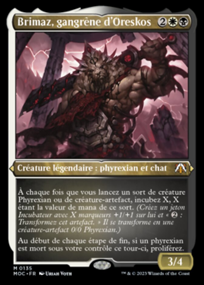 Brimaz, gangrène d'Oreskos