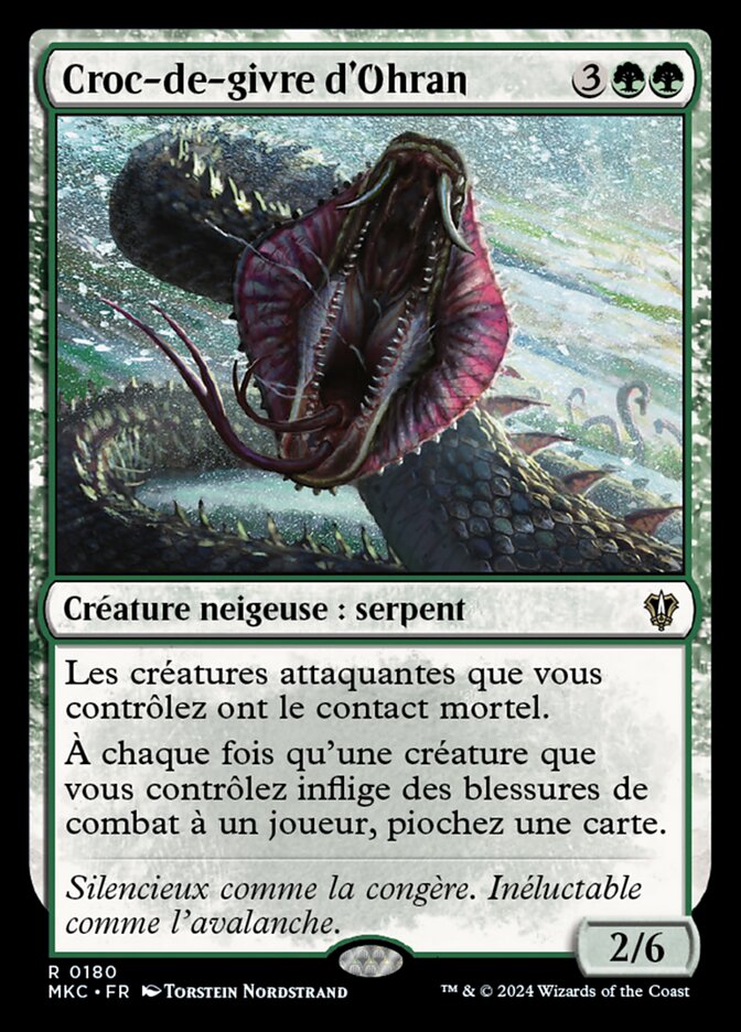 Croc-de-givre d'Ohran