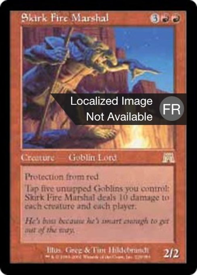 Maréchal-feu skirkien