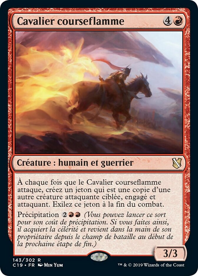 Cavalier courseflamme