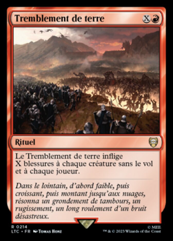 Tremblement de terre