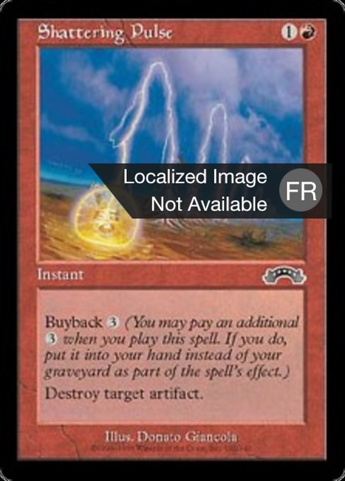 Pulsation fracassante