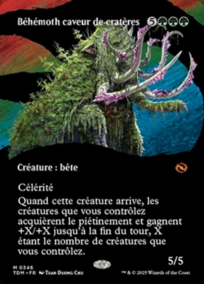 Béhémoth caveur de cratères