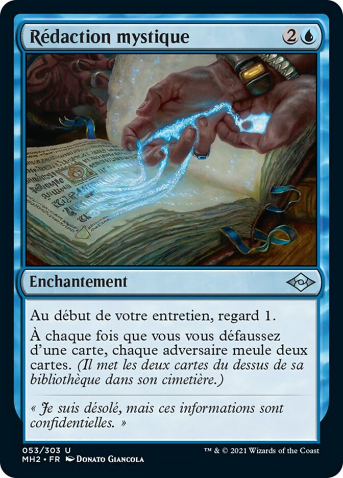 Rédaction mystique