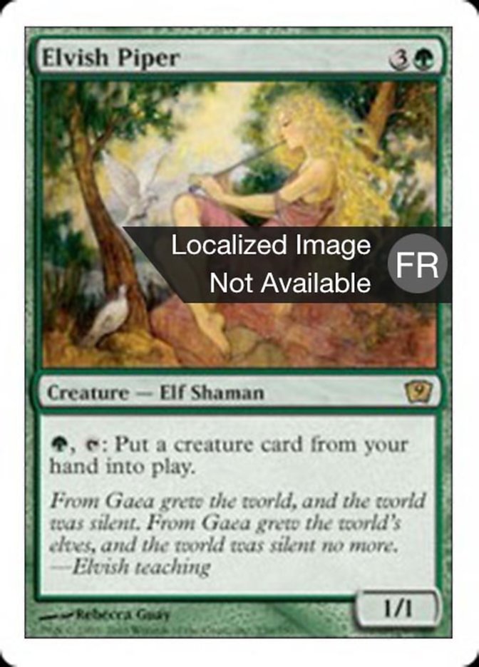 Joueuse de flûte elfe