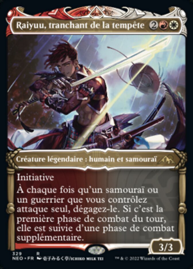 Raiyuu, tranchant de la tempête