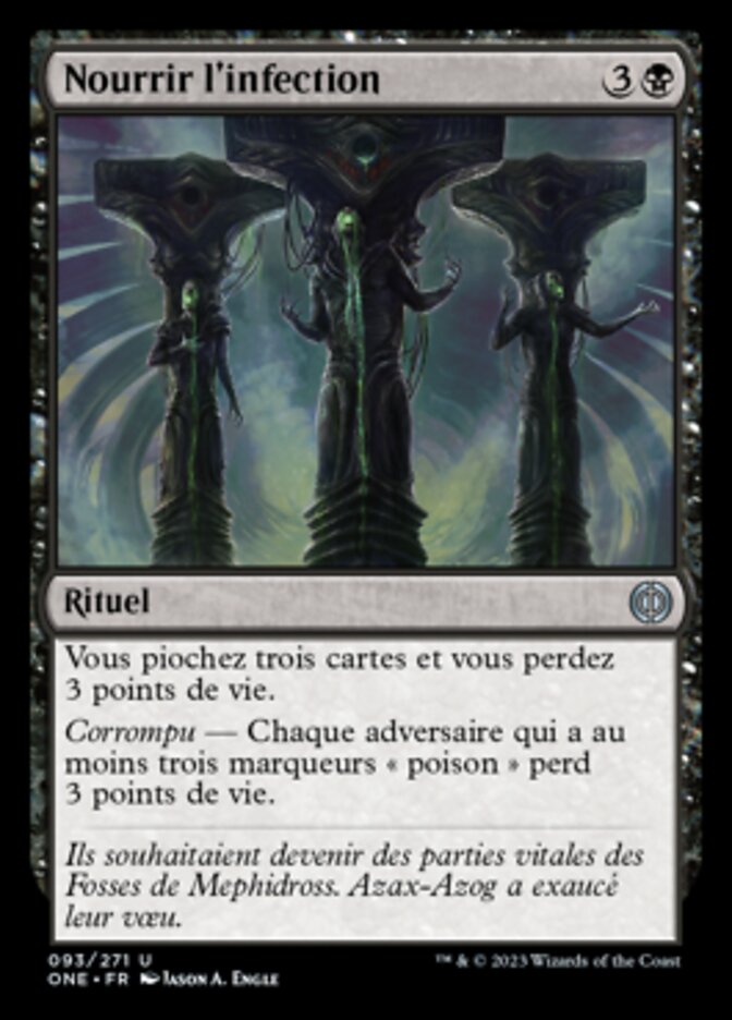 Nourrir l'infection