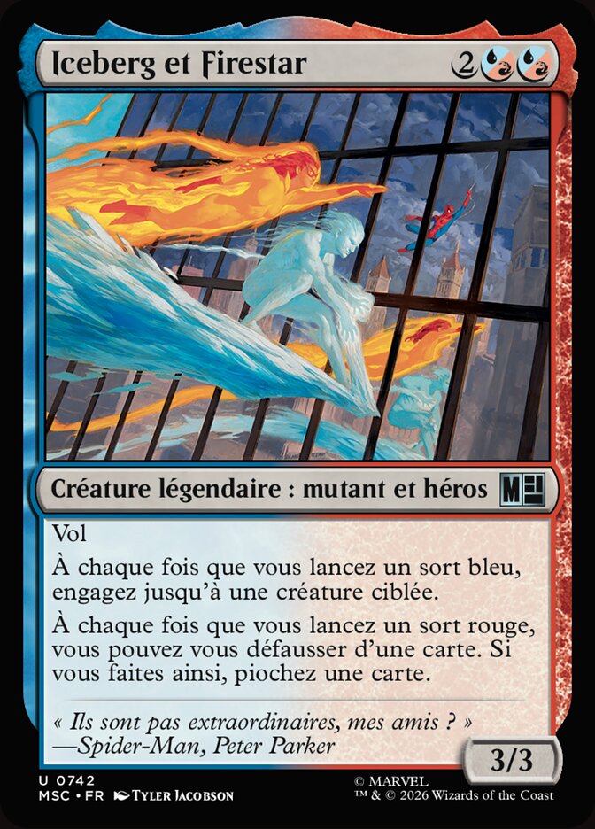 Iceberg et Firestar