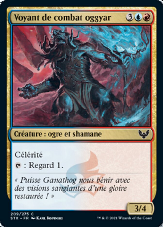 Voyant de combat oggyar