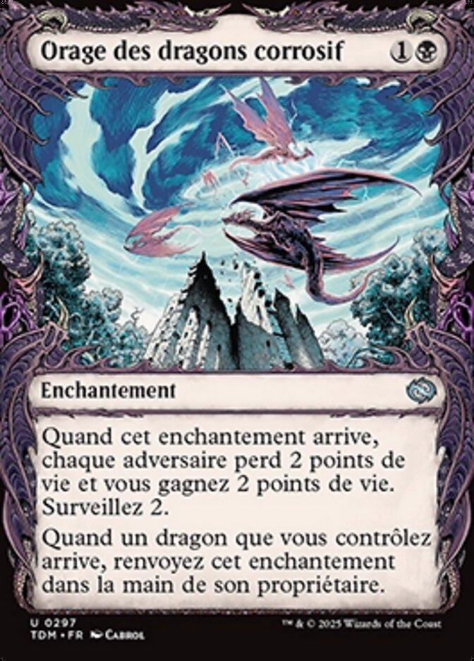 Orage des dragons corrosif