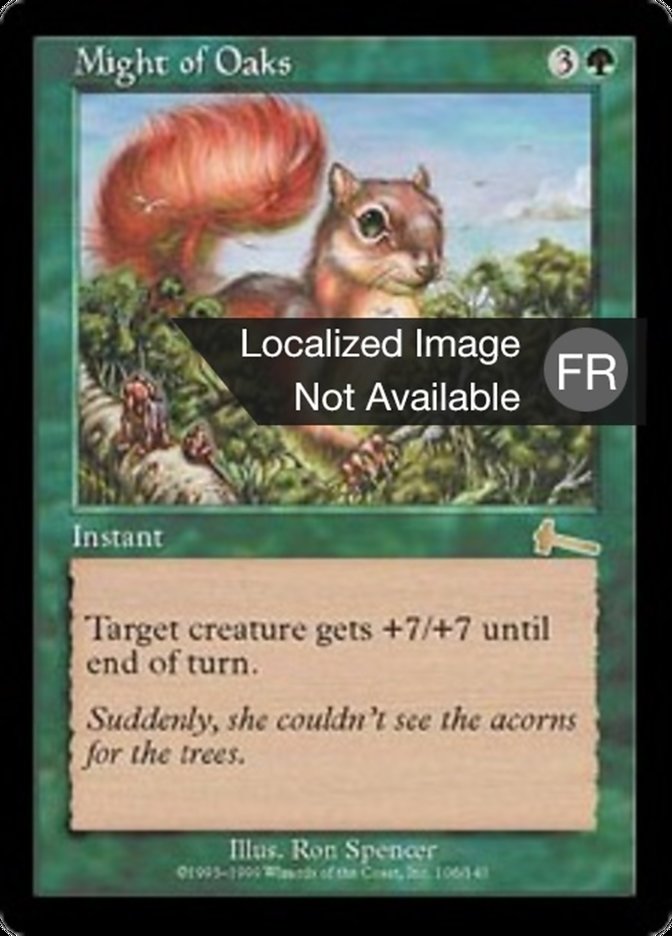 Puissance des chênaies