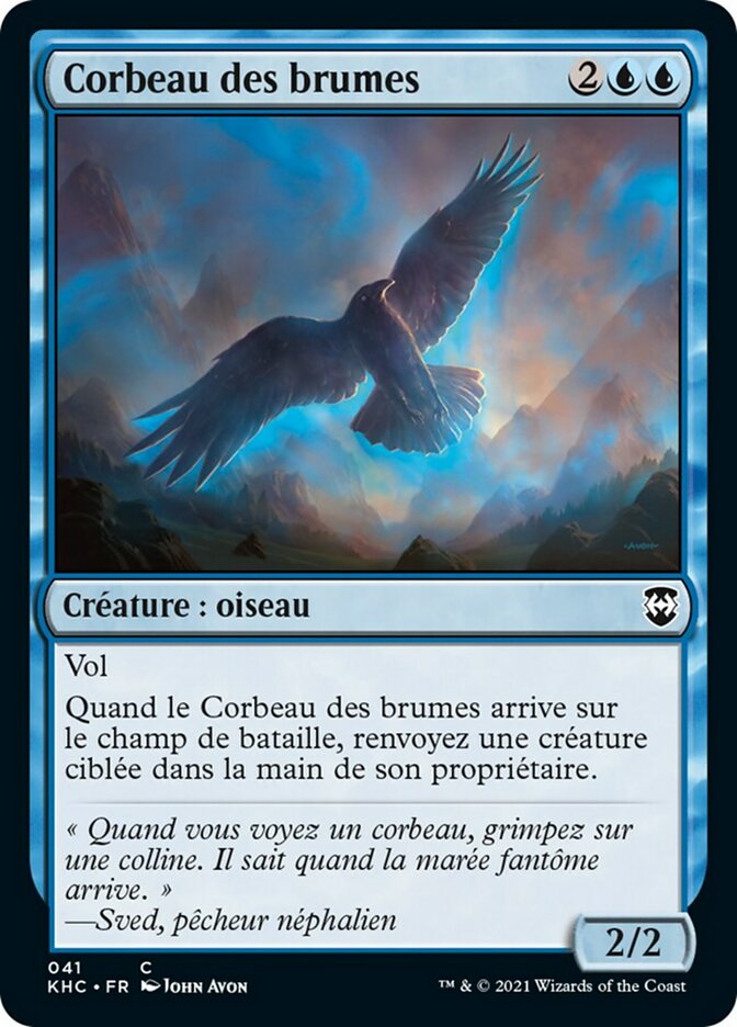 Corbeau des brumes