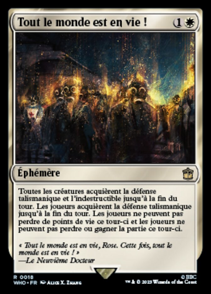 Tout le monde est en vie !