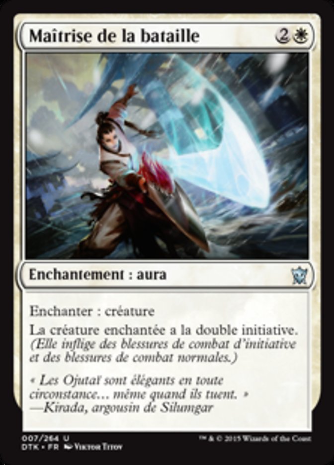 Maîtrise de la bataille