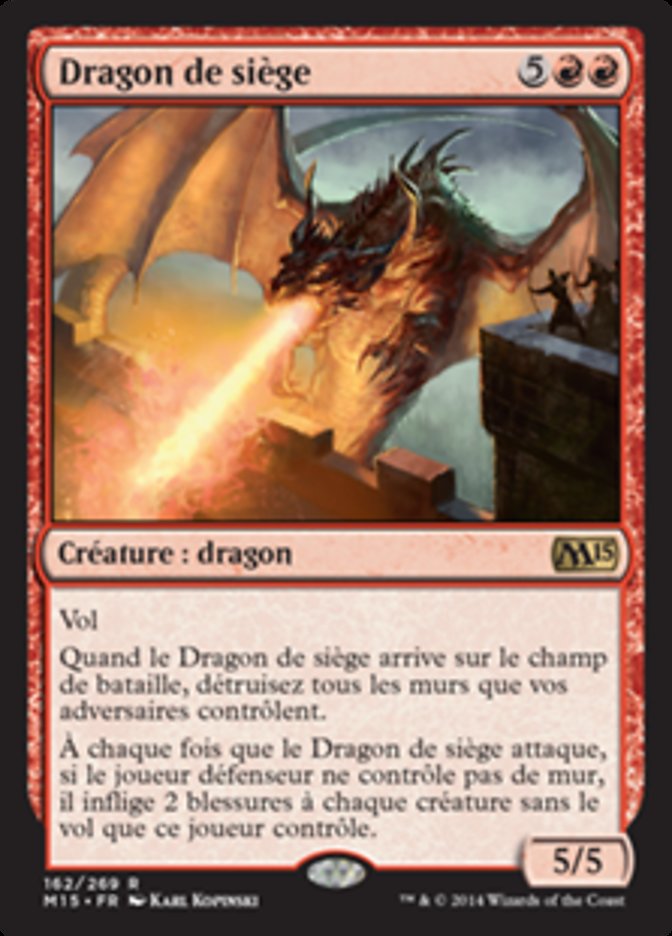 Dragon de siège