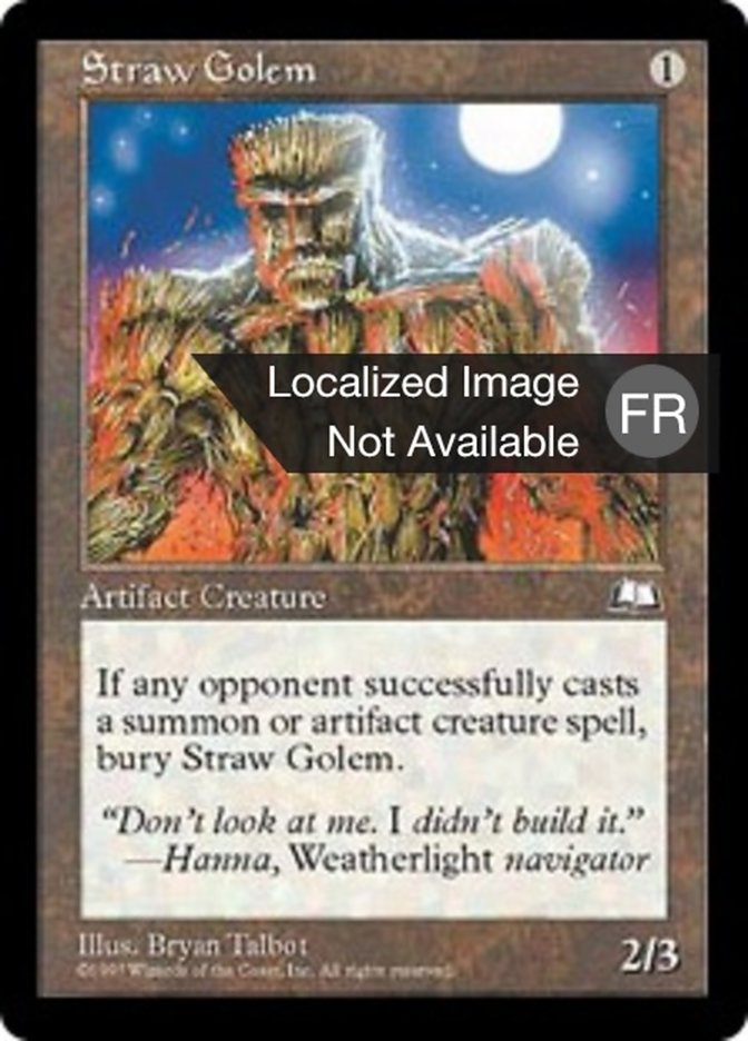 Golem de paille