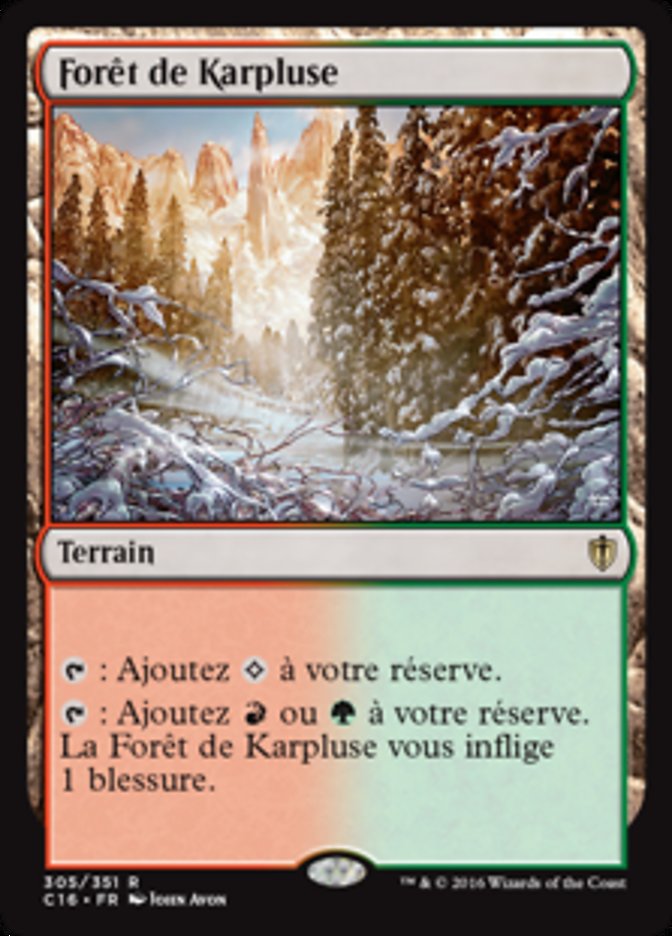 Forêt de Karpluse
