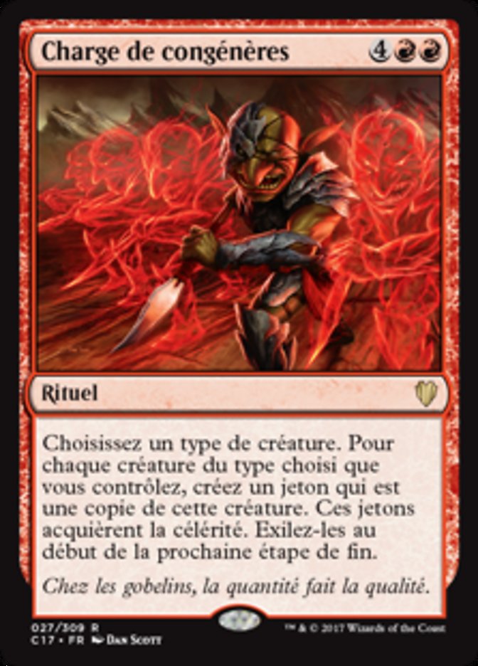 Charge de congénères