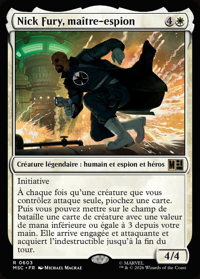 Nick Fury, maître-espion