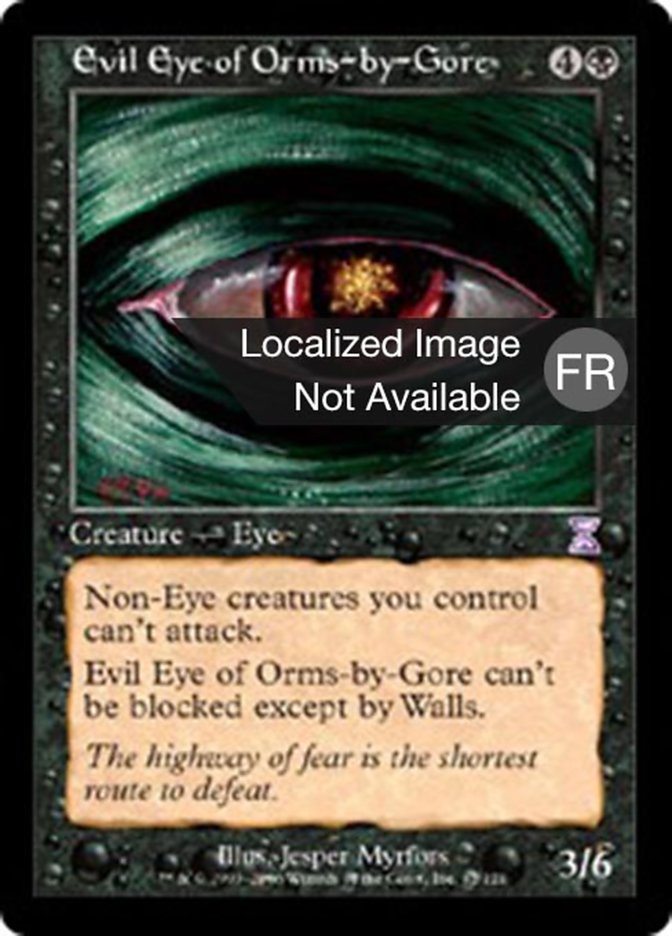 Œil maléfique d'Orms-par-Gore