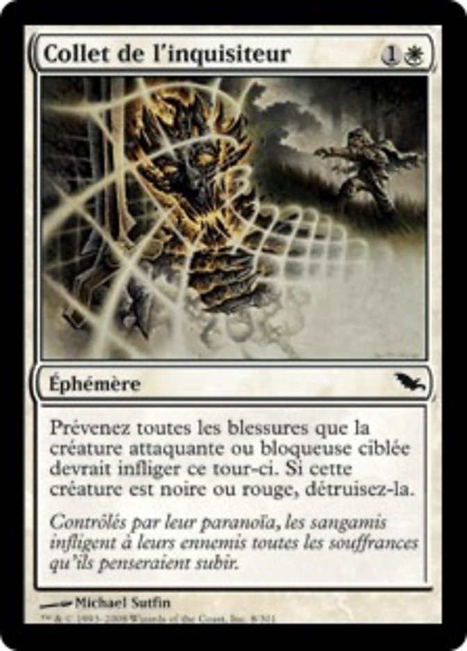 Collet de l'inquisiteur