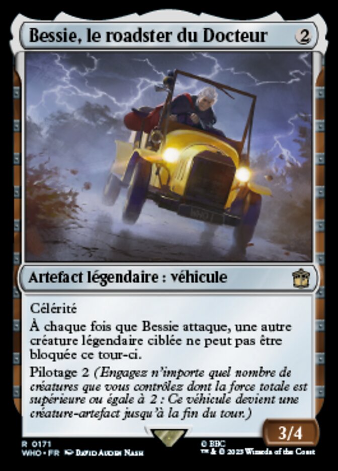 Bessie, le roadster du Docteur
