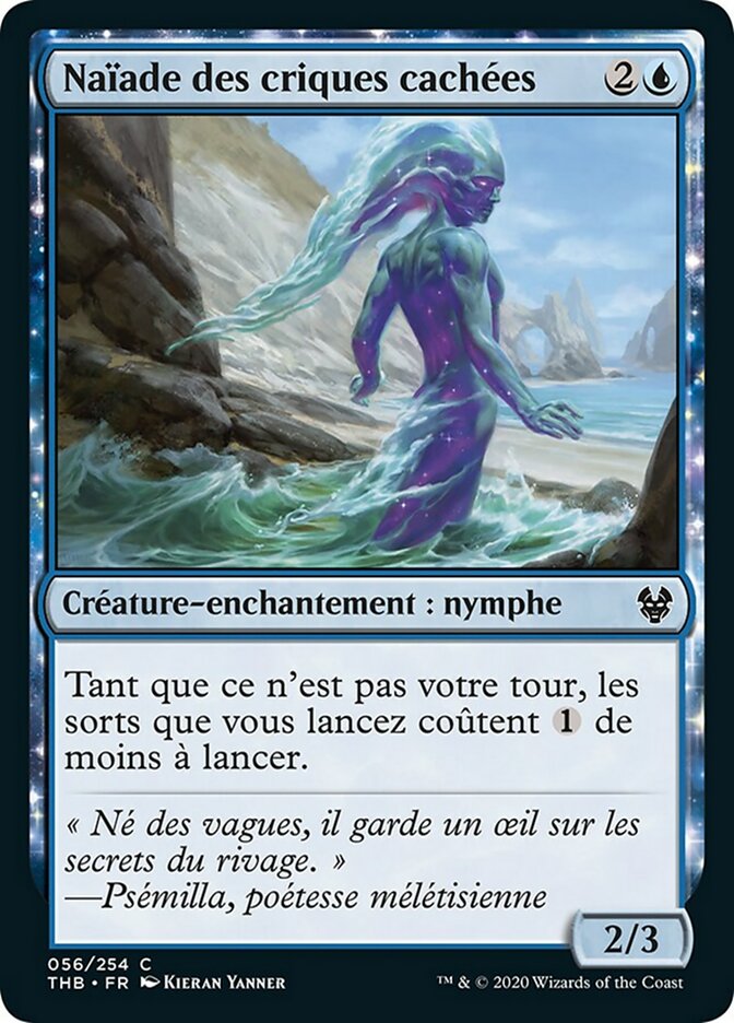 Naïade des criques cachées