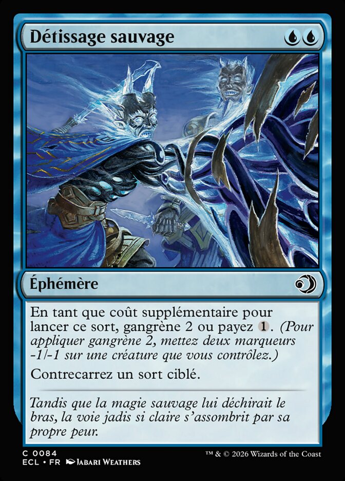 Détissage sauvage