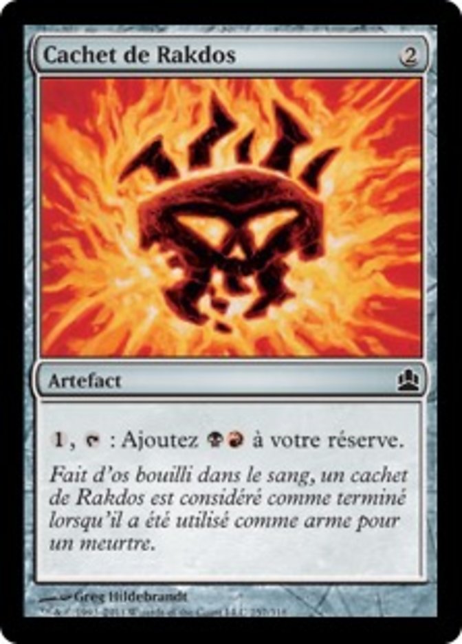 Cachet de Rakdos