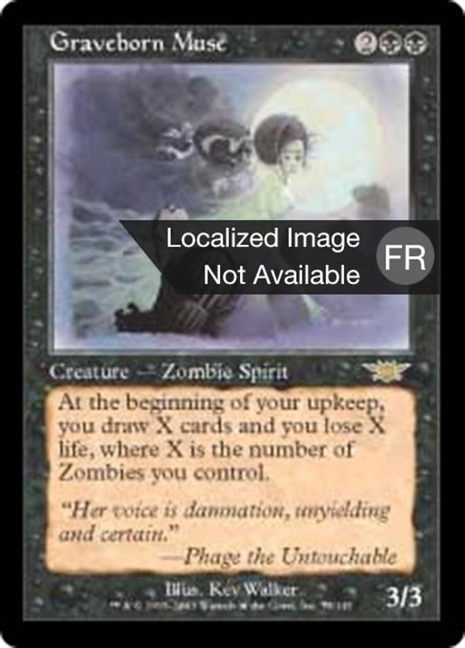 Muse née des tombes