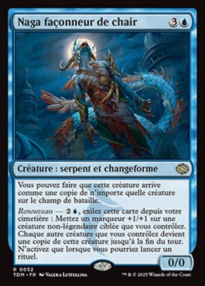 Naga façonneur de chair