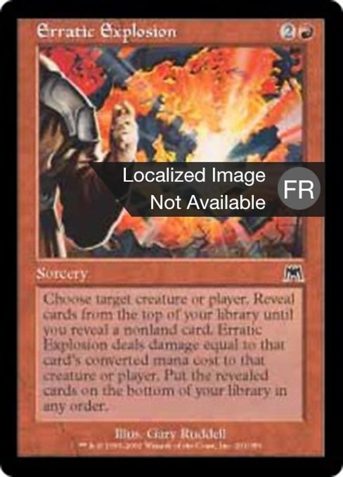 Explosion imprévisible