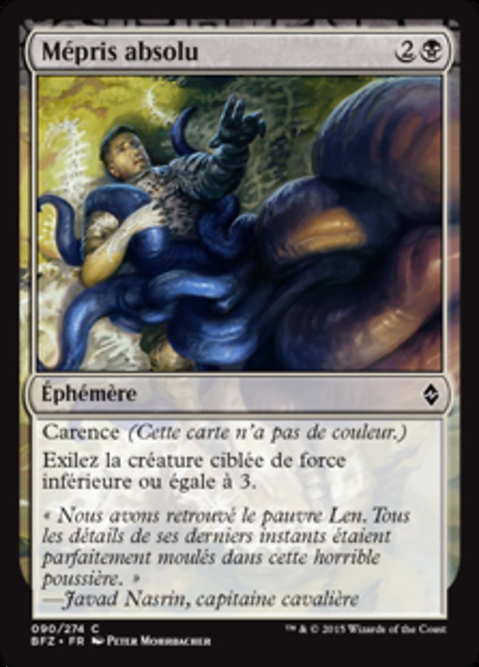 Mépris absolu