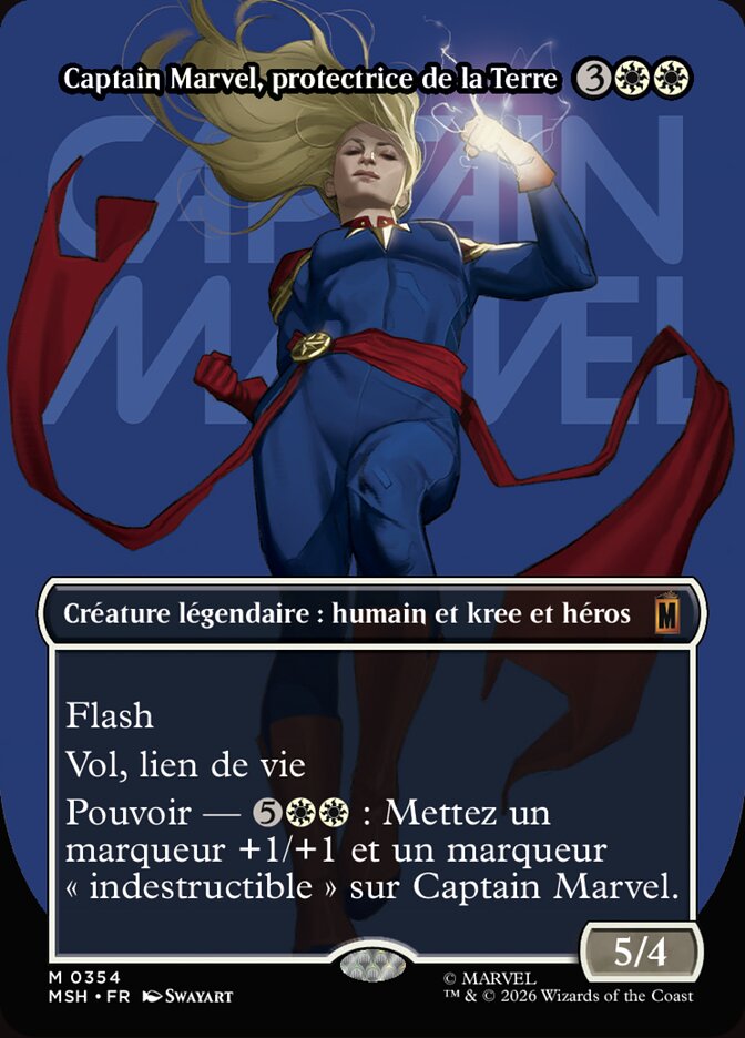 Captain Marvel, protectrice de la Terre