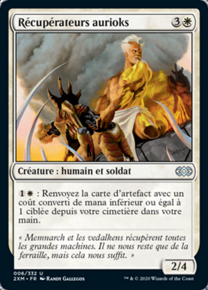 Récupérateurs aurioks